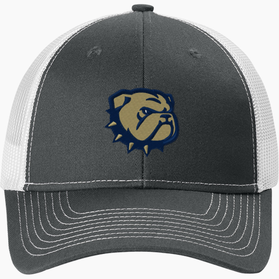 Wingate University Bulldogs <span class="pdp-name-mascot">Wingate Bulldogs</span> Port Authority Snapback Ponytail Trucker Cap