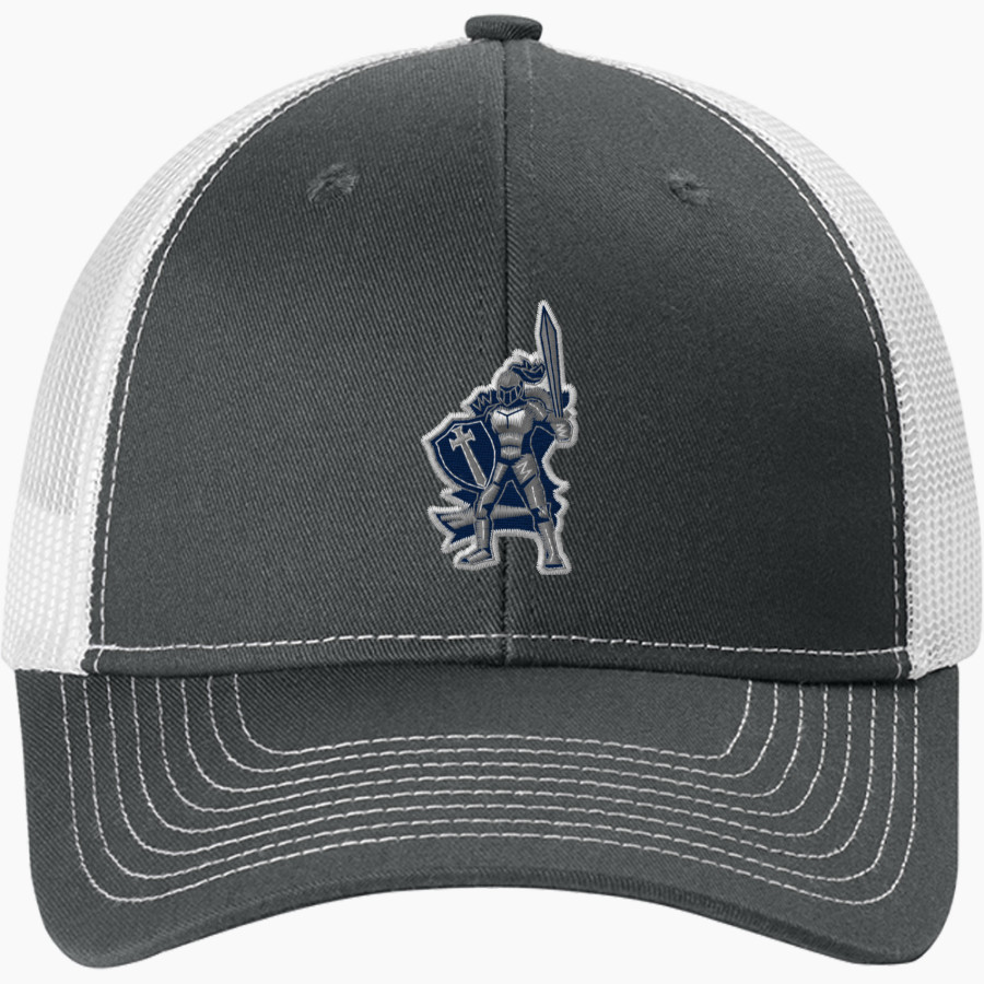 Traders Point Knights <span class="pdp-name-mascot">Traders Point KnightS</span> Port Authority Snapback Ponytail Trucker Cap