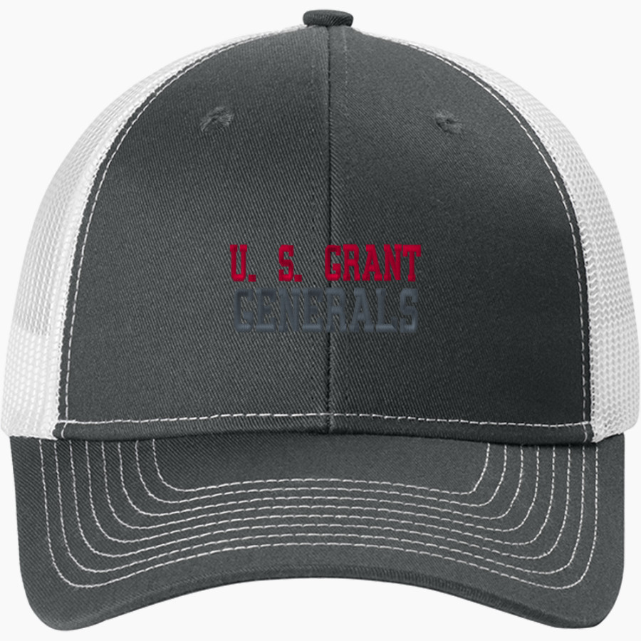 U. S. GRANT HIGH SCHOOL GENERALS Port Authority Snapback Ponytail Trucker Cap