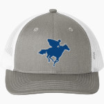 Lomega Raiders <span class="pdp-name-mascot">Lomega Raiders</span> Port Authority Snapback Ponytail Trucker Cap Front Thumbnail