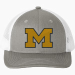 Massapequa Chiefs <span class="pdp-name-mascot">Massapequa Chiefs</span> Port Authority Snapback Ponytail Trucker Cap Front Thumbnail