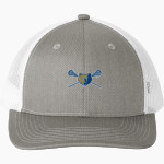 Brentwood Lacrosse Club Online Store <span class="pdp-name-mascot">Brentwood Bruins</span> Port Authority Snapback Ponytail Trucker Cap Front Thumbnail