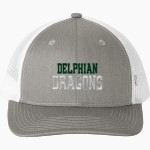 Delphian Dragons <span class="pdp-name-mascot">Delphian Dragons</span> Port Authority Snapback Ponytail Trucker Cap Front Thumbnail
