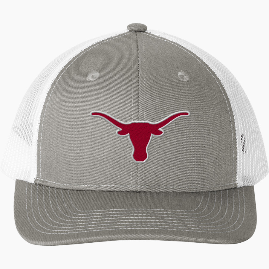 DOVER HIGH SCHOOL LONGHORNS Port Authority Snapback Ponytail Trucker Cap