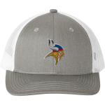 Mascenic Regional Vikings <span class="pdp-name-mascot">Mascenic Regional Vikings</span> Port Authority Snapback Ponytail Trucker Cap Front Thumbnail