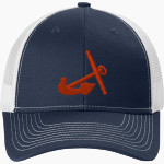 Hope College Online Athletics Store <span class="pdp-name-mascot">Hope Flying Dutch</span> Port Authority Snapback Ponytail Trucker Cap Front Thumbnail