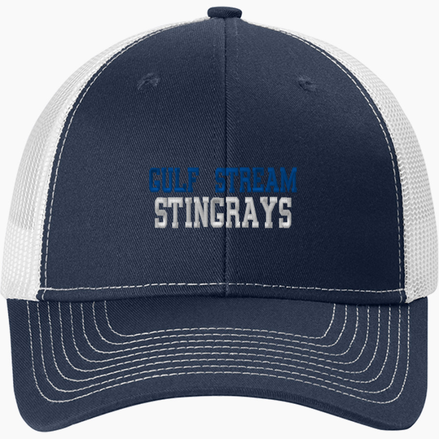 Gulf Stream Stingrays Port Authority Snapback Ponytail Trucker Cap