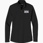 Cornell Rams <span class="pdp-name-mascot">Cornell Rams</span> Port Authority Women's Dry Zone UV 1/4-Zip Pullover Front Thumbnail