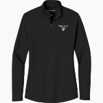 Jefferson Christian Eagles Port Authority Women's Dry Zone UV 1/4-Zip Pullover Front Thumbnail