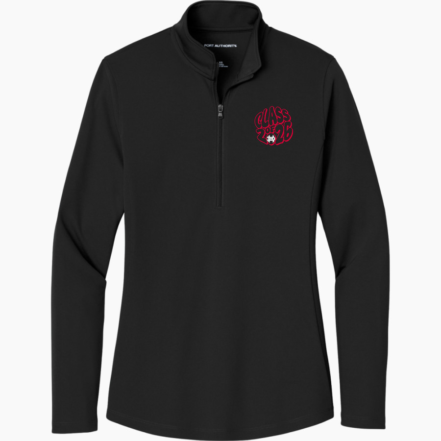 AURORA HIGH SCHOOL HOUN DAWGS <span class="pdp-name-mascot">AURORA HOUN DAWGS</span> Port Authority Women's Dry Zone UV 1/4-Zip Pullover