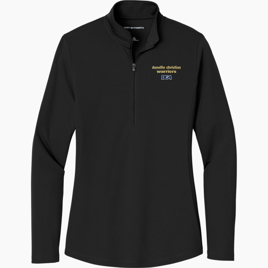 DANVILLE CHRISTIAN ACADEMY WARRIORS <span class="pdp-name-mascot">DANVILLE CHRISTIAN WARRIORS</span> Port Authority Women's Dry Zone UV 1/4-Zip Pullover