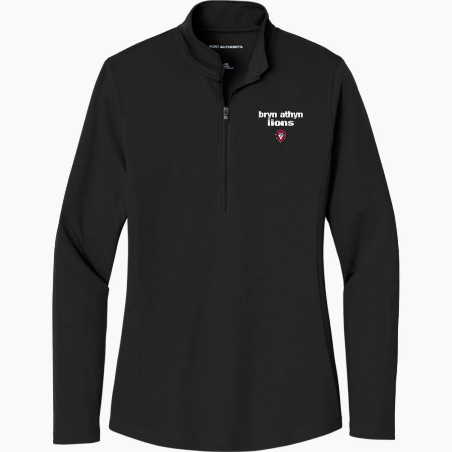 Bryn Athyn College The Official Store of the Lions <span class="pdp-name-mascot">Bryn Athyn College Lions</span> Port Authority Women's Dry Zone UV 1/4-Zip Pullover