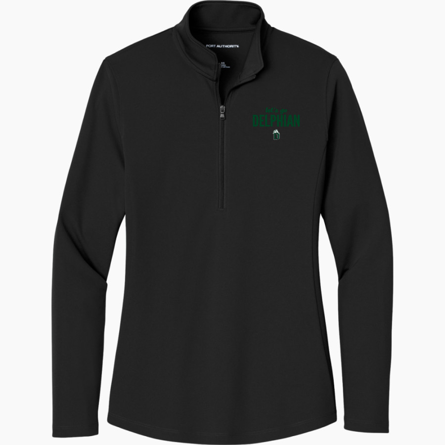 Delphian Dragons <span class="pdp-name-mascot">Delphian Dragons</span> Port Authority Women's Dry Zone UV 1/4-Zip Pullover