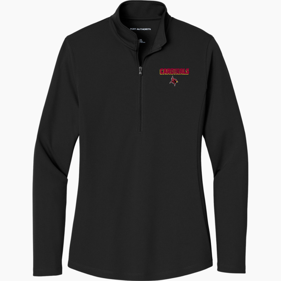 Fisher Cardinals <span class="pdp-name-mascot">Fisher Cardinals</span> Port Authority Women's Dry Zone UV 1/4-Zip Pullover