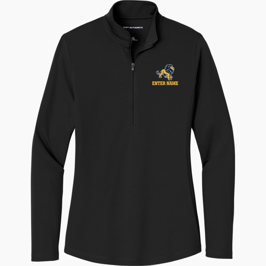Founders Classical Lions <span class="pdp-name-mascot">Founders Classical Lions</span> Port Authority Women's Dry Zone UV 1/4-Zip Pullover