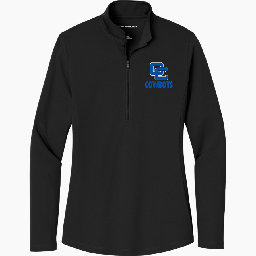 CHINO HIGH SCHOOL COWBOYS <span class="pdp-name-mascot">CHINO COWBOYS</span> Port Authority Women's Dry Zone UV 1/4-Zip Pullover