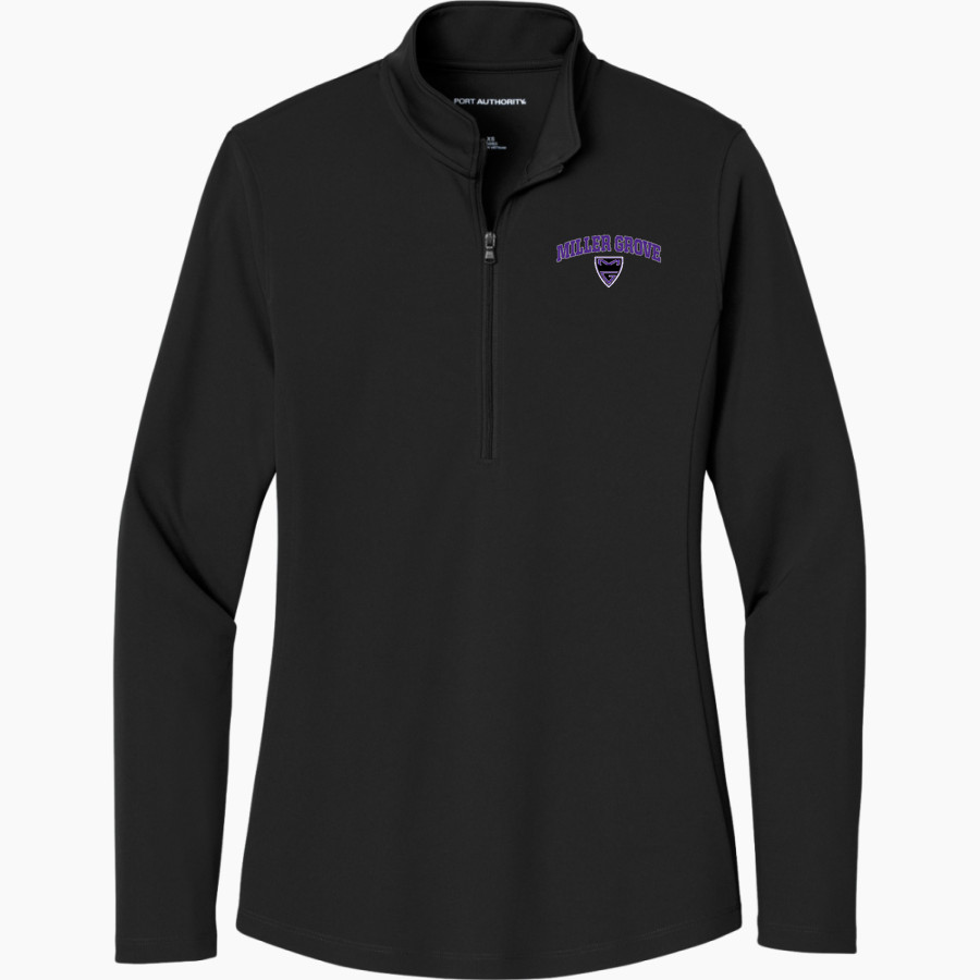 MILLER GROVE HIGH SCHOOL WOLVERINES <span class="pdp-name-mascot">MILLER GROVE WOLVERINES</span> Port Authority Women's Dry Zone UV 1/4-Zip Pullover