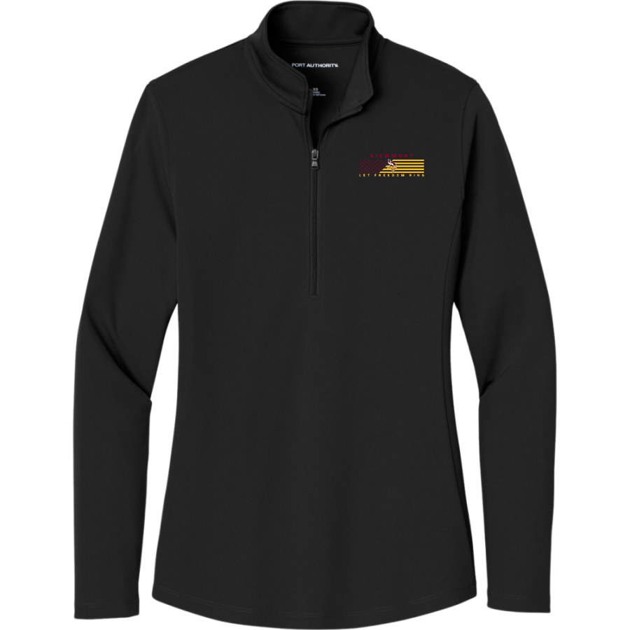 VIEWMONT HIGH SCHOOL VIKINGS <span class="pdp-name-mascot">VIEWMONT VIKINGS</span> Port Authority Women's Dry Zone UV 1/4-Zip Pullover