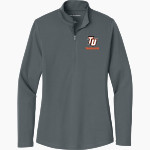Tusculum University Pioneer Athletics Port Authority Women's Dry Zone UV 1/4-Zip Pullover Front Thumbnail
