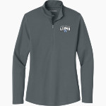 LUSTRE CHRISTIAN HIGH SCHOOL LIONS <span class="pdp-name-mascot">LUSTRE CHRISTIAN LIONS</span> Port Authority Women's Dry Zone UV 1/4-Zip Pullover Front Thumbnail