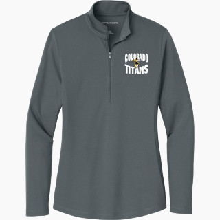 Port Authority Women's Dry Zone UV 1/4-Zip Pullover