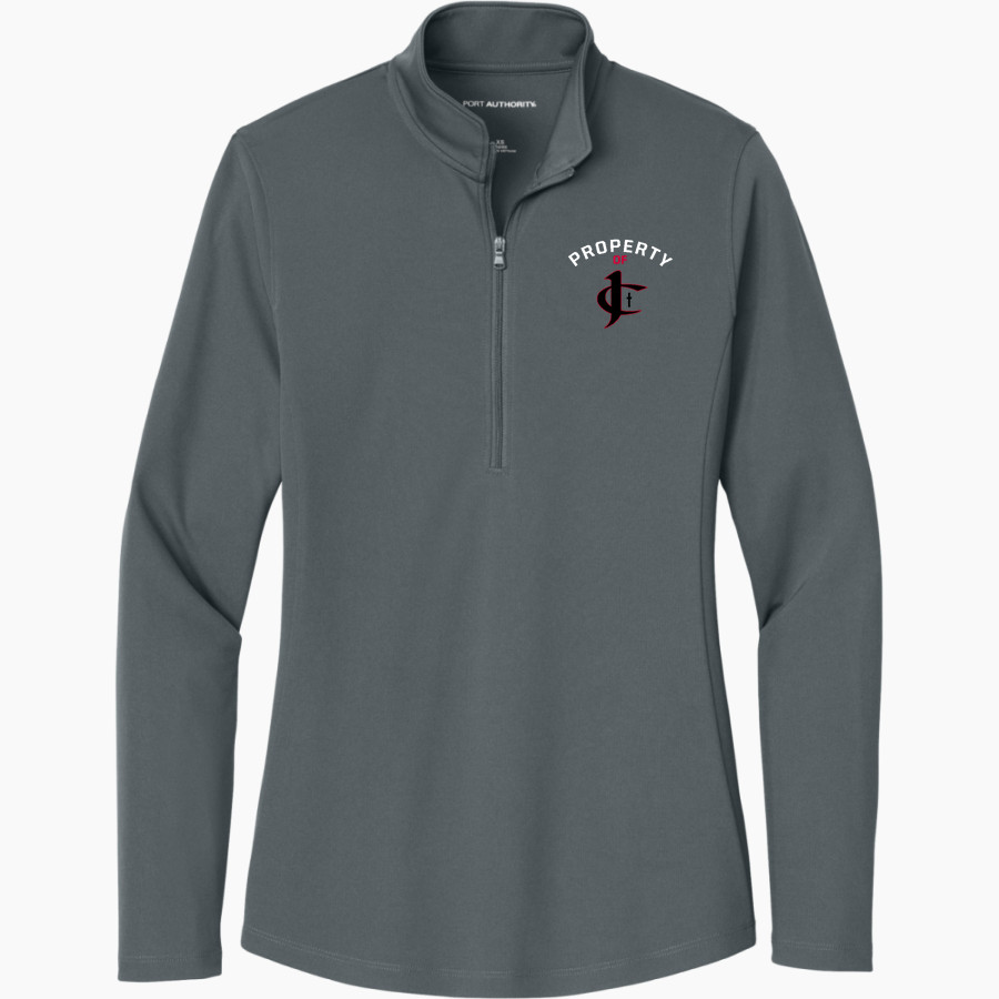 Jupiter Christian Eagles <span class="pdp-name-mascot">Jupiter Eagles</span> Port Authority Women's Dry Zone UV 1/4-Zip Pullover