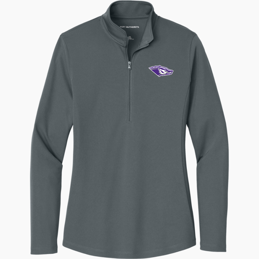 Spring Hill Badgers <span class="pdp-name-mascot">Spring Hill Badgers</span> Port Authority Women's Dry Zone UV 1/4-Zip Pullover