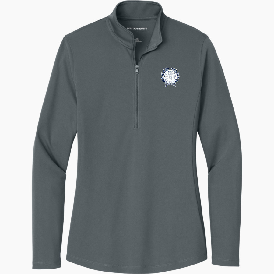 American Martyrs Mustangs <span class="pdp-name-mascot">American Martyrs Mustangs</span> Port Authority Women's Dry Zone UV 1/4-Zip Pullover