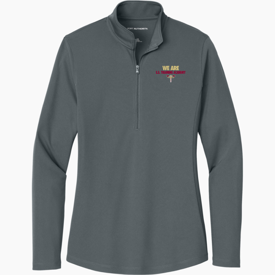 S.S. Training Academy Online Apparel Store <span class="pdp-name-mascot">Sport Science Training Academy</span> Port Authority Women's Dry Zone UV 1/4-Zip Pullover
