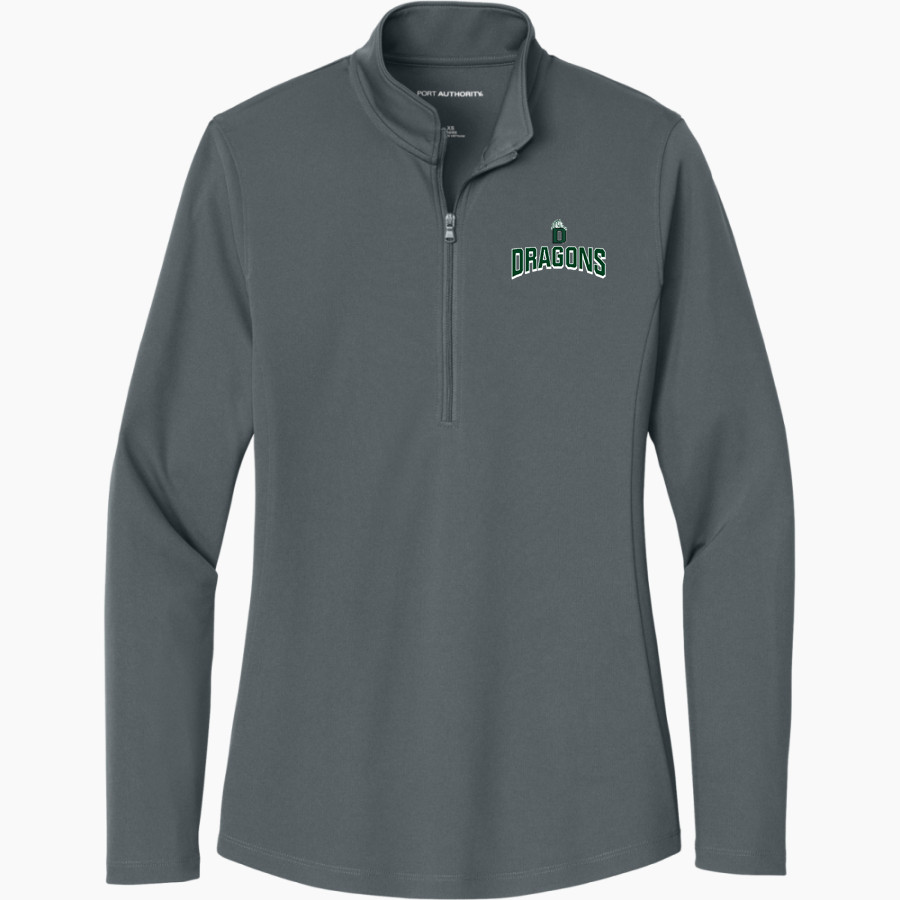 Delphian Dragons Port Authority Women's Dry Zone UV 1/4-Zip Pullover
