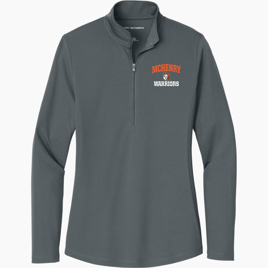 McHENRY COMM HIGH SCHOOL WARRIORS <span class="pdp-name-mascot">McHENRY WARRIORS</span> Port Authority Women's Dry Zone UV 1/4-Zip Pullover