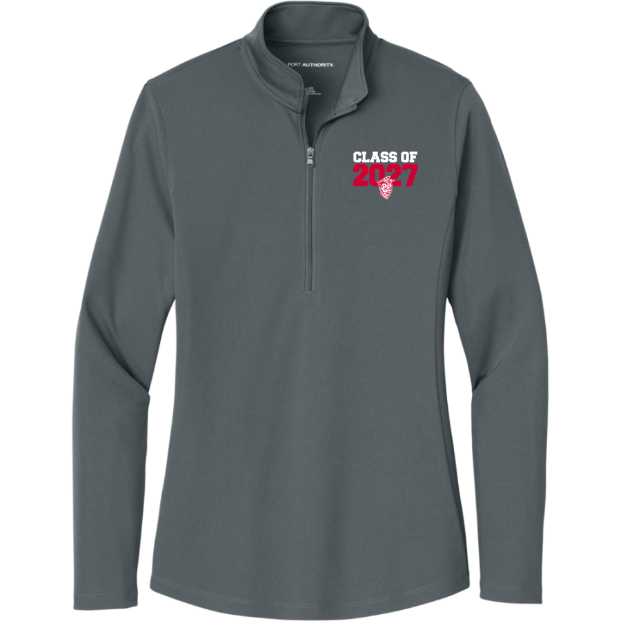 Our Lady of Lourdes Red Raiders <span class="pdp-name-mascot">Our Lady of Lourdes Regional School Red Raiders</span> Port Authority Women's Dry Zone UV 1/4-Zip Pullover