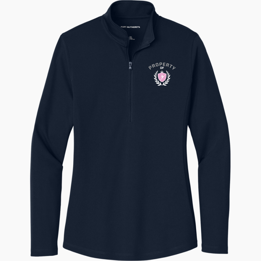 Toriography Dance TDC <span class="pdp-name-mascot">Toriography Dance Company</span> Port Authority Women's Dry Zone UV 1/4-Zip Pullover
