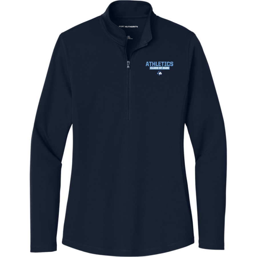 The Morgan Huskies <span class="pdp-name-mascot">The Morgan Huskies</span> Port Authority Women's Dry Zone UV 1/4-Zip Pullover