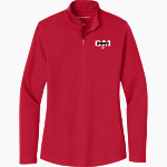 GENERAL MCLANE HIGH SCHOOL LANCERS Port Authority Women's Dry Zone UV 1/4-Zip Pullover Front Thumbnail