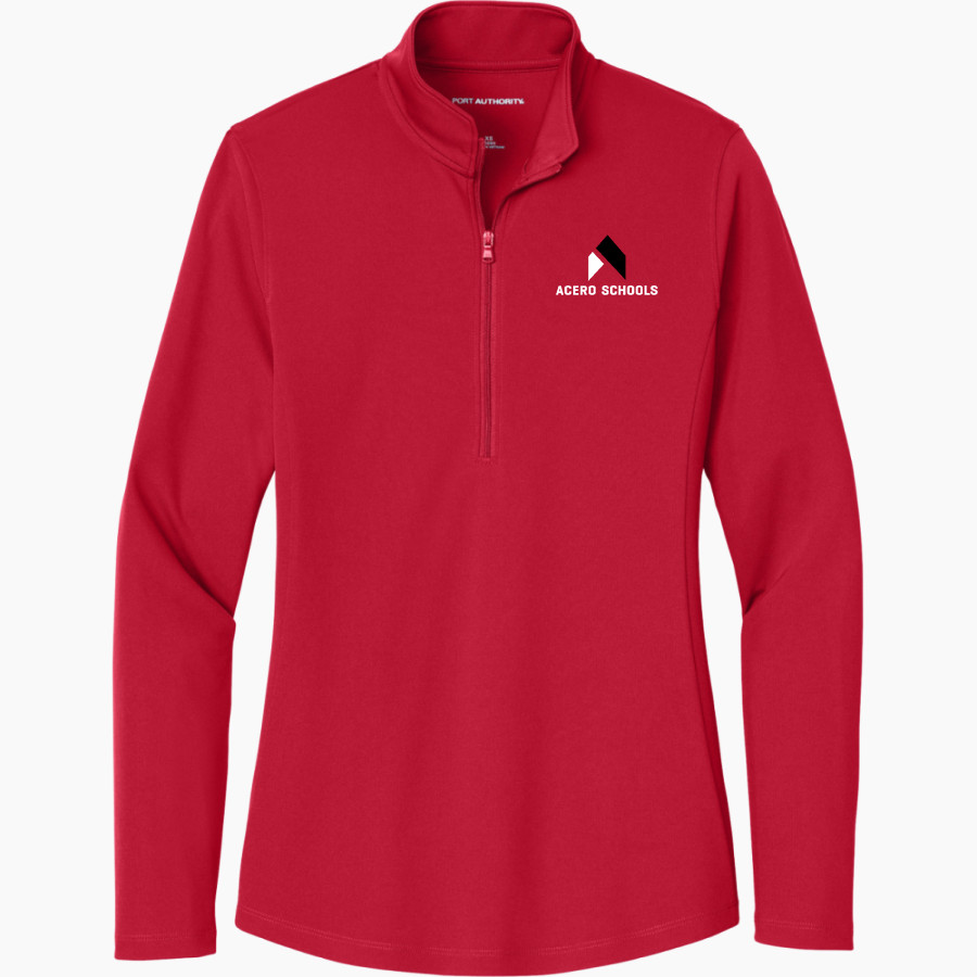 Acero Schools Chicago <span class="pdp-name-mascot">Acero School</span> Port Authority Women's Dry Zone UV 1/4-Zip Pullover