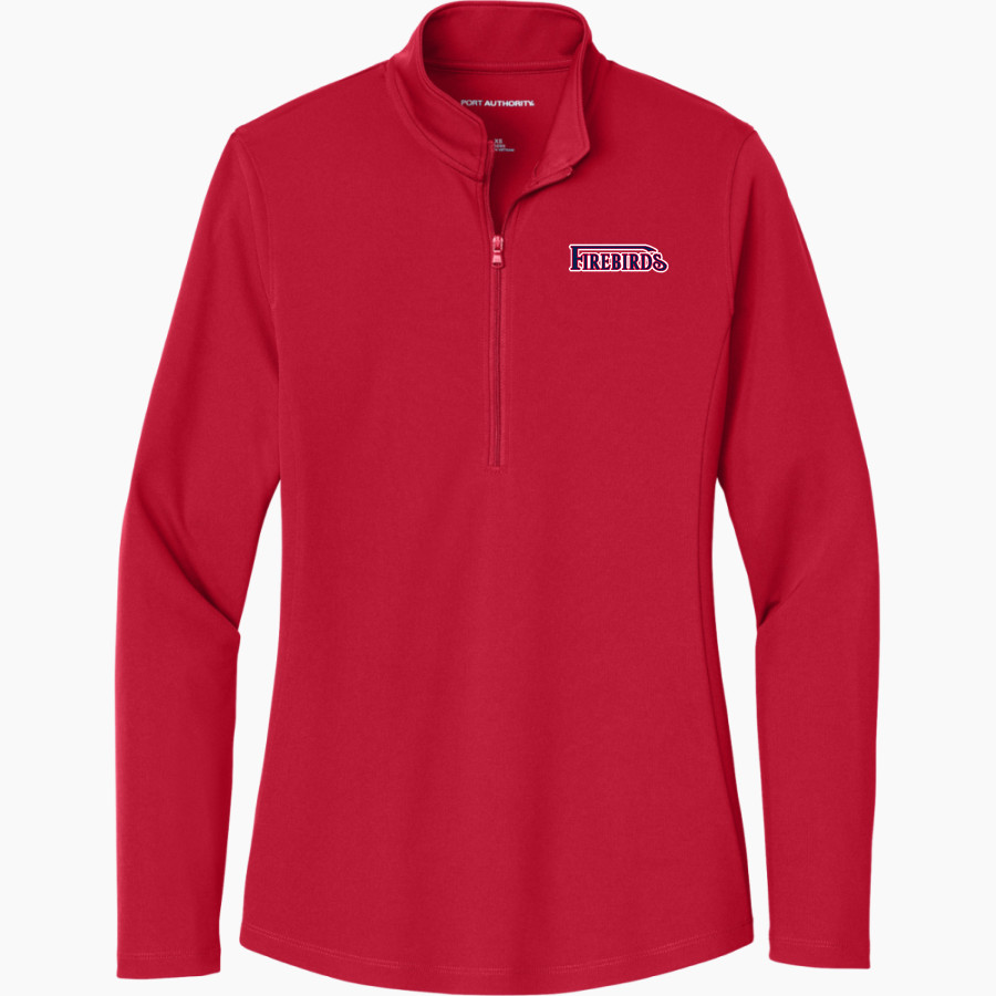 Firebirds Fastpitch The Official Online Store <span class="pdp-name-mascot">Firebirds Fastpitch Softball</span> Port Authority Women's Dry Zone UV 1/4-Zip Pullover