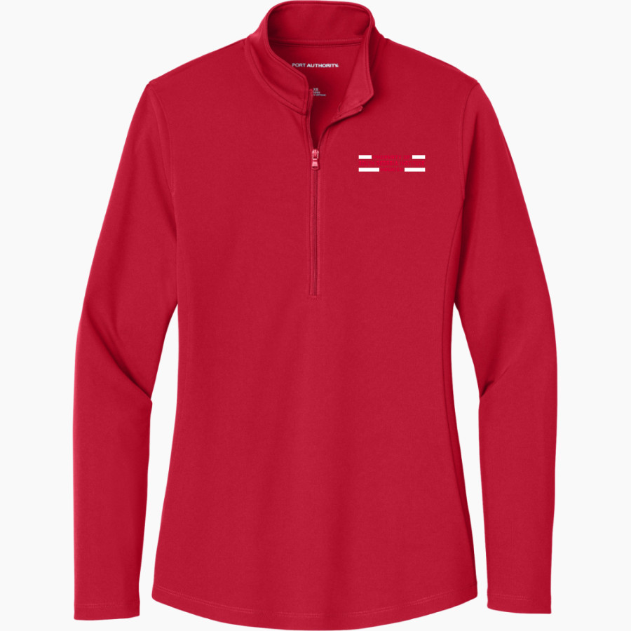 SOUTH GEORGIA INSTITUTE Huskies <span class="pdp-name-mascot">SOUTH GEORGIA INSTITUTE Huskies</span> Port Authority Women's Dry Zone UV 1/4-Zip Pullover