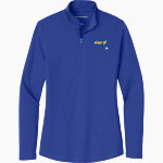 DIME BOX HIGH SCHOOL LONGHORNS <span class="pdp-name-mascot">DIME BOX LONGHORNS</span> Port Authority Women's Dry Zone UV 1/4-Zip Pullover Front Thumbnail