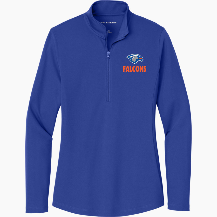 VOLUNTEER HIGH SCHOOL FALCONS <span class="pdp-name-mascot">VOLUNTEER FALCONS</span> Port Authority Women's Dry Zone UV 1/4-Zip Pullover