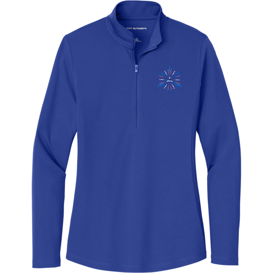 Lane Community College Titans <span class="pdp-name-mascot">Lane Community College Titans</span> Port Authority Women's Dry Zone UV 1/4-Zip Pullover