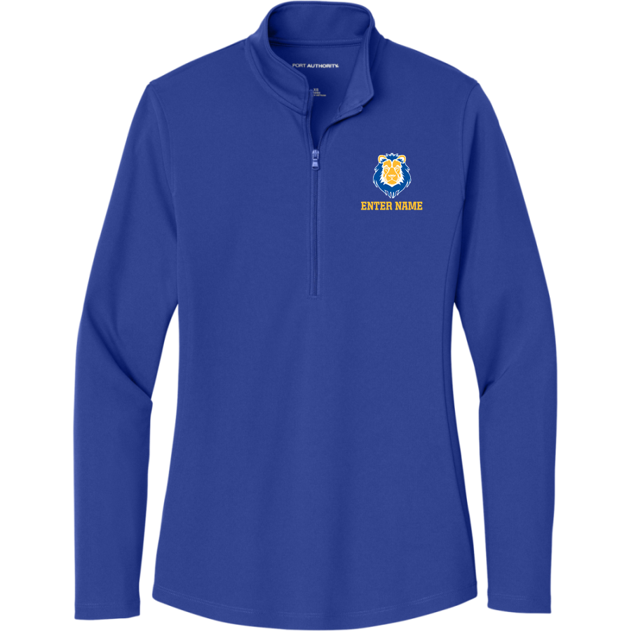 CHESTNUT RIDGE HIGH SCHOOL LIONS <span class="pdp-name-mascot">CHESTNUT RIDGE LIONS</span> Port Authority Women's Dry Zone UV 1/4-Zip Pullover