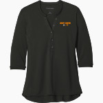 BOOKER T WASHINGTON HIGH SCHOOL HORNETS <span class="pdp-name-mascot">BOOKER T WASHINGTON HORNETS</span> Port Authority Women's UV Choice Pique Henley Front Thumbnail