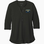 BACON ACADEMY BOBCATS <span class="pdp-name-mascot">BACON ACADEMY BOBCATS</span> Port Authority Women's UV Choice Pique Henley Front Thumbnail