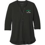 BRANTLEY HIGH SCHOOL BULLDOGS <span class="pdp-name-mascot">BRANTLEY BULLDOGS</span> Port Authority Women's UV Choice Pique Henley Front Thumbnail