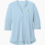 Ocean State Outlaws Outlaws <span class="pdp-name-mascot">Ocean State Outlaws</span> Port Authority Women's UV Choice Pique Henley Front Thumbnail