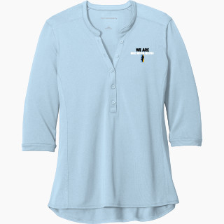 Port Authority Women's UV Choice Pique Henley