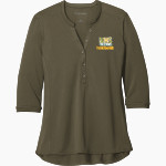 Monterey Toreadores <span class="pdp-name-mascot">Monterey Toreadores</span> Port Authority Women's UV Choice Pique Henley Front Thumbnail