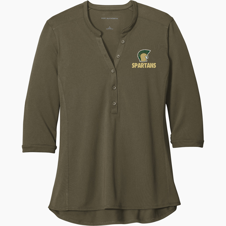 Mayo Spartans <span class="pdp-name-mascot">Mayo Spartans</span> Port Authority Women's UV Choice Pique Henley