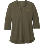 St. Catharine St. Catharine Knight <span class="pdp-name-mascot">St. Catharine Knights of Columbus</span> Port Authority Women's UV Choice Pique Henley Front Thumbnail